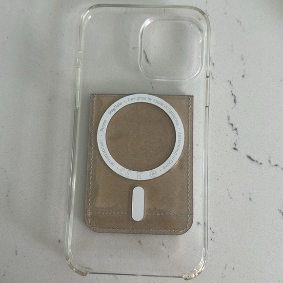 iPhone 13 Pro Max case with Swarovski wallet attached - Picture 2 of 2